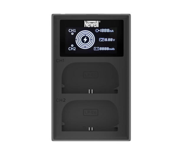 Newell FDL-USB-C do akumulatorów LP-E6 do Canon - 657489 - zdjęcie 2